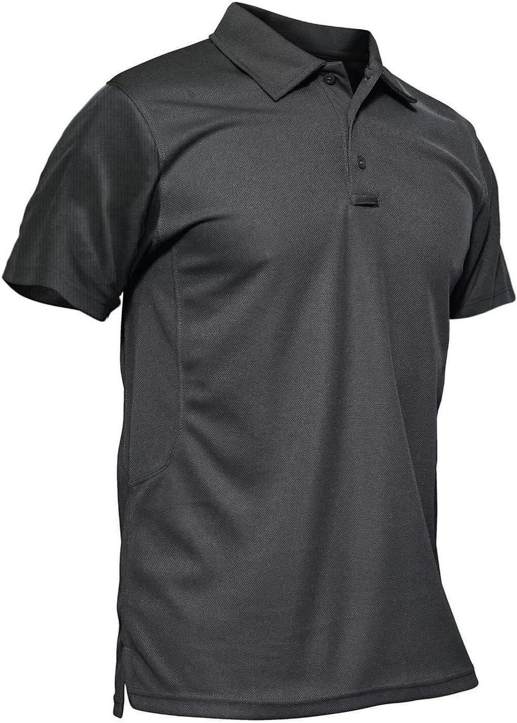 MAGCOMSEN Men's Polo Shirt Quick Dry Performance Short Sleeve Tactical Shirts...
