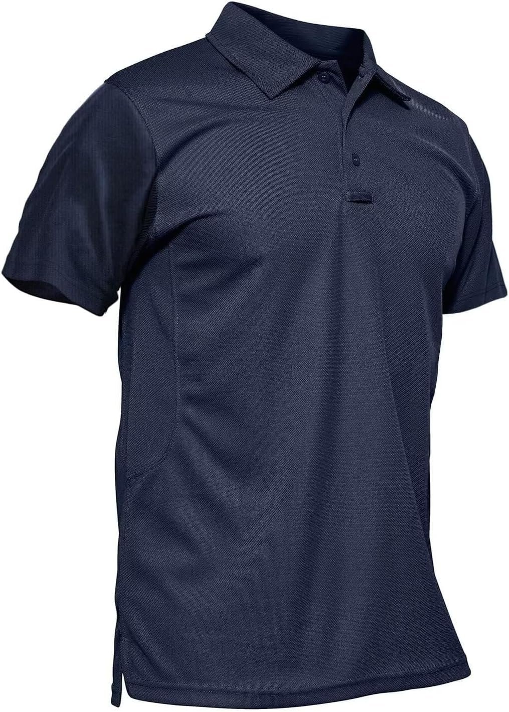 MAGCOMSEN Men's Polo Shirt Quick Dry Performance Short Sleeve Tactical Shirts...