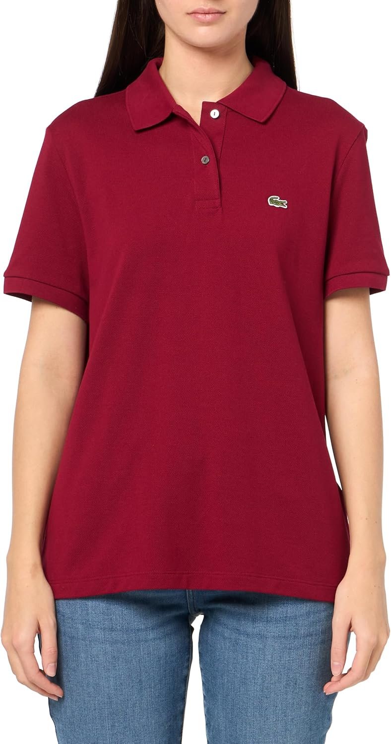 Lacoste Women's Classic Fit Short Sleeve Petit Piqué Polo