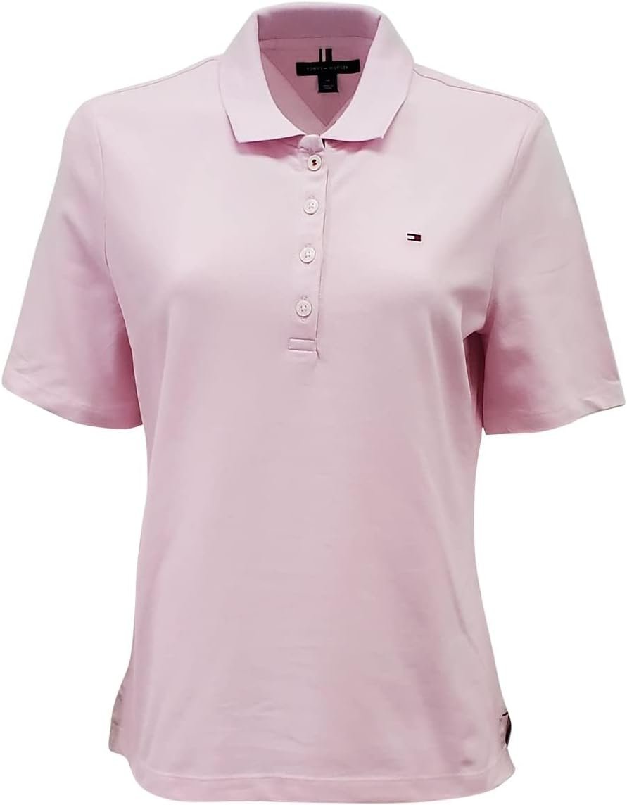 Tommy Hilfiger Women's Classic Fit Logo Polo T-Shirt