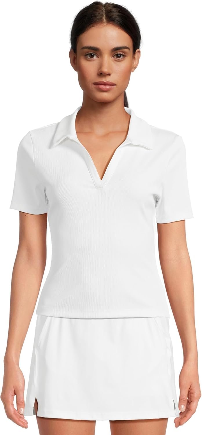 TravisMathew Moveknit Short Sleeve V-Neck Polo