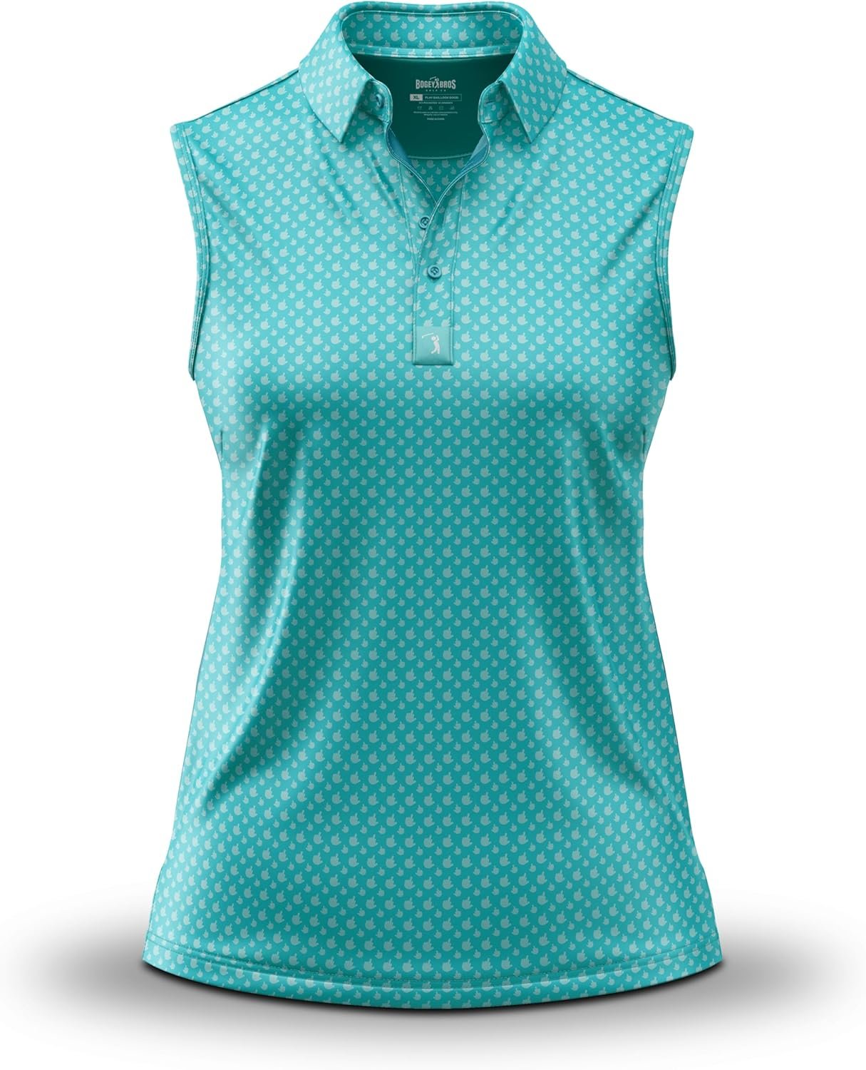 Bogey Bros Sleeveless Golf Polo for Women – Athletic Fit, UPF 50, Moisture...