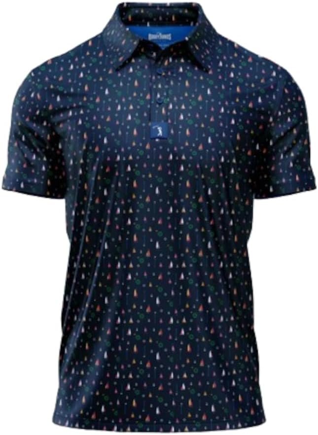 Bogey Bros Golf Polo Shirt for Men (Navy)