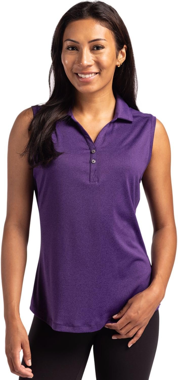 Cutter & Buck Women's Forge Eco Stretch Recycled Sleeveless Polo