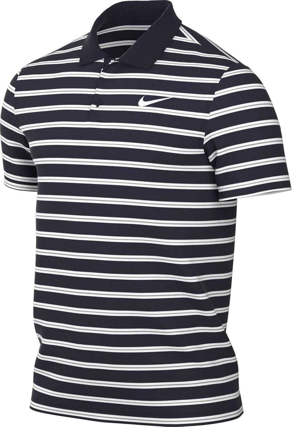 Nike Dri-FIT Men’s Victory Core Golf Polo – Solid & Stripe Styles, 4-Way...
