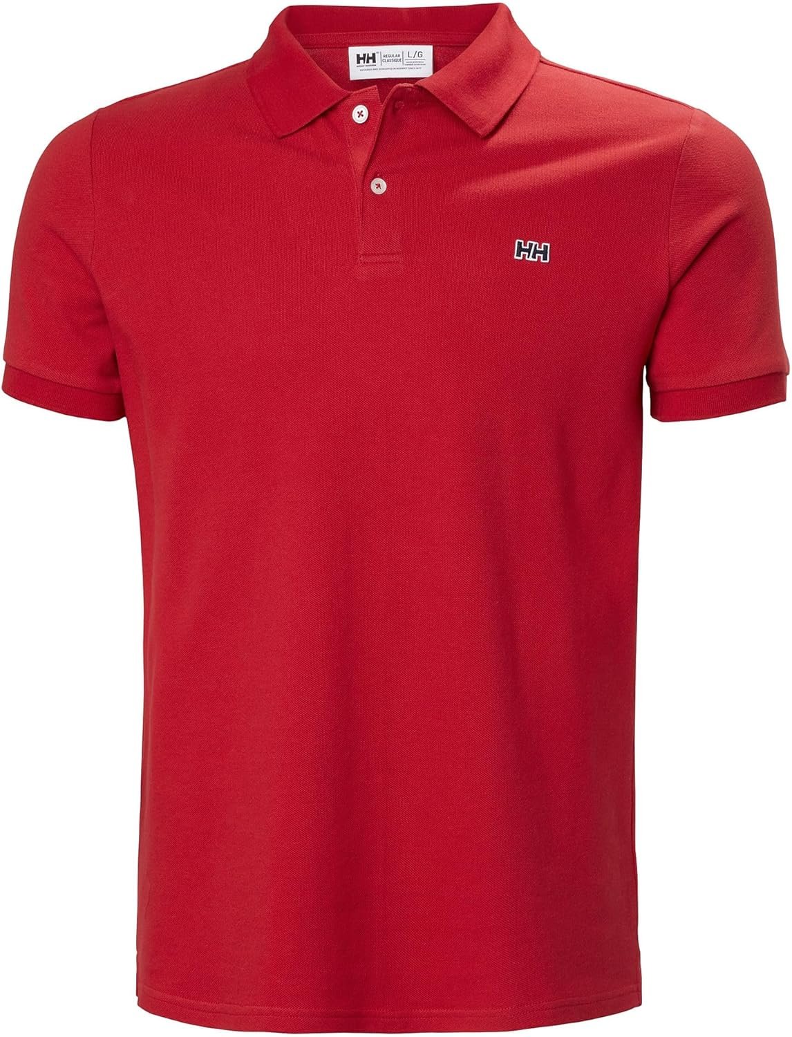 Helly Hansen Hudson Men's Polo Shirt, Red, L